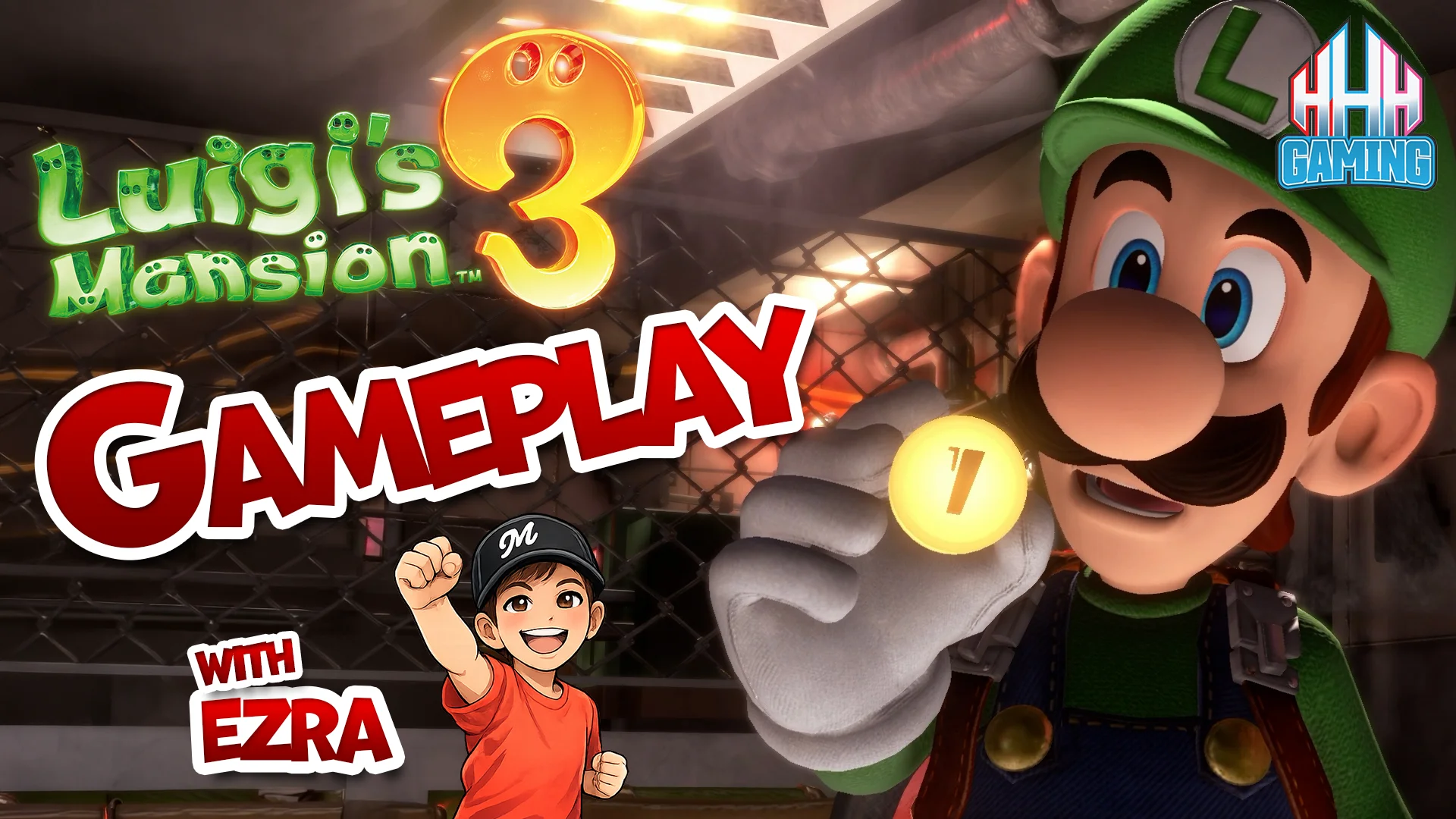 Luigi's Mansion 3 playlist cover